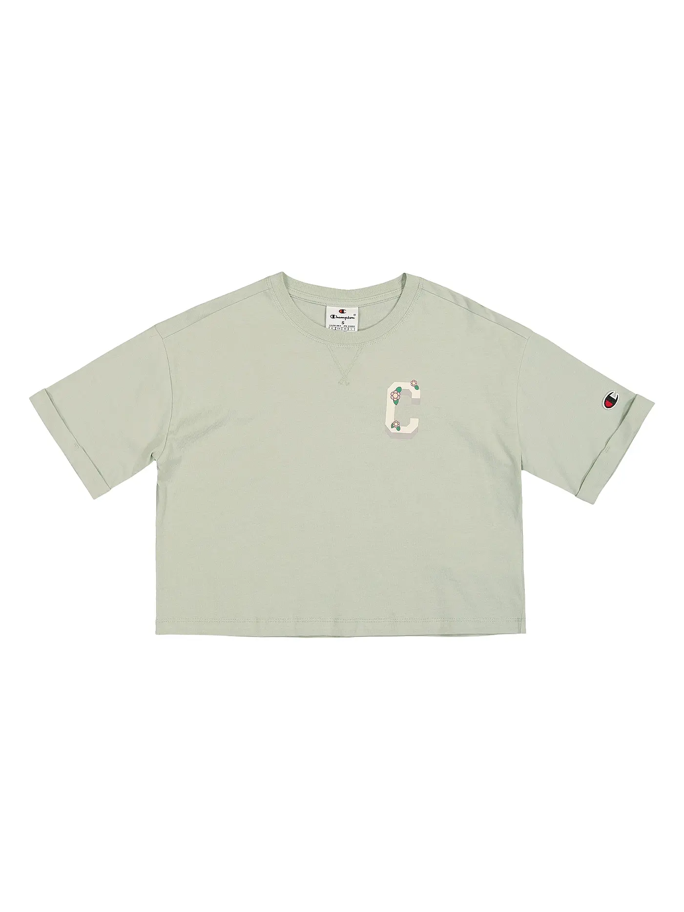 CHAMPION | Mädchen T-Shirt | hellgrün